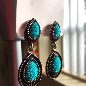 #water drop dangle earrings